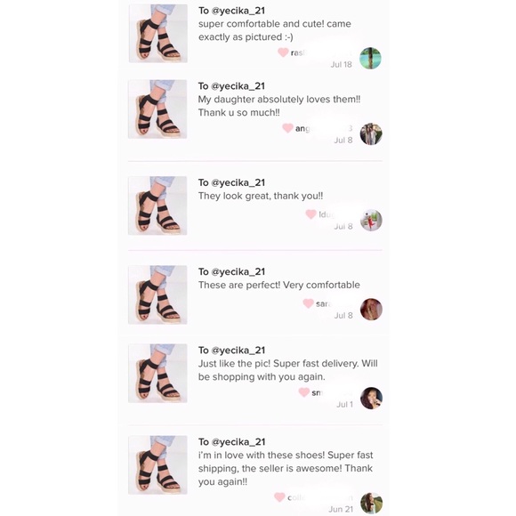 Black Espadrilles Platform Two Strap Sandals Twine - Picture 7 of 8